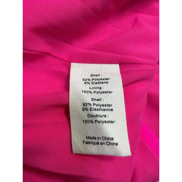 L'Agence 'Chamberlain' Pink Polyester Blazer Size 2 - NWT - Picture 4 of 4